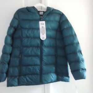 NWT 32 Degrees Dried Basil (Color) Puffer Jacket